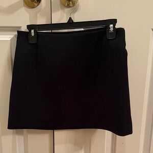 Zara black mini skirt
